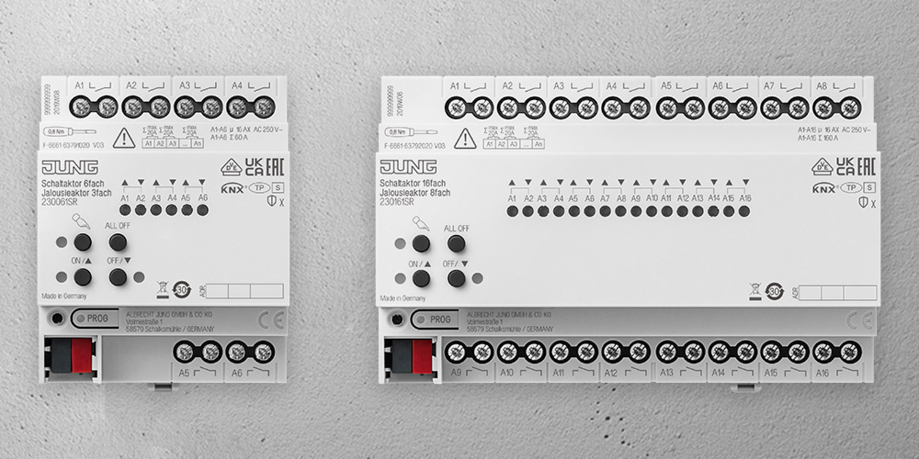 KNX Schalt- und Jalousieaktoren bei GB Elektrotechnik GmbH in Nürnberg