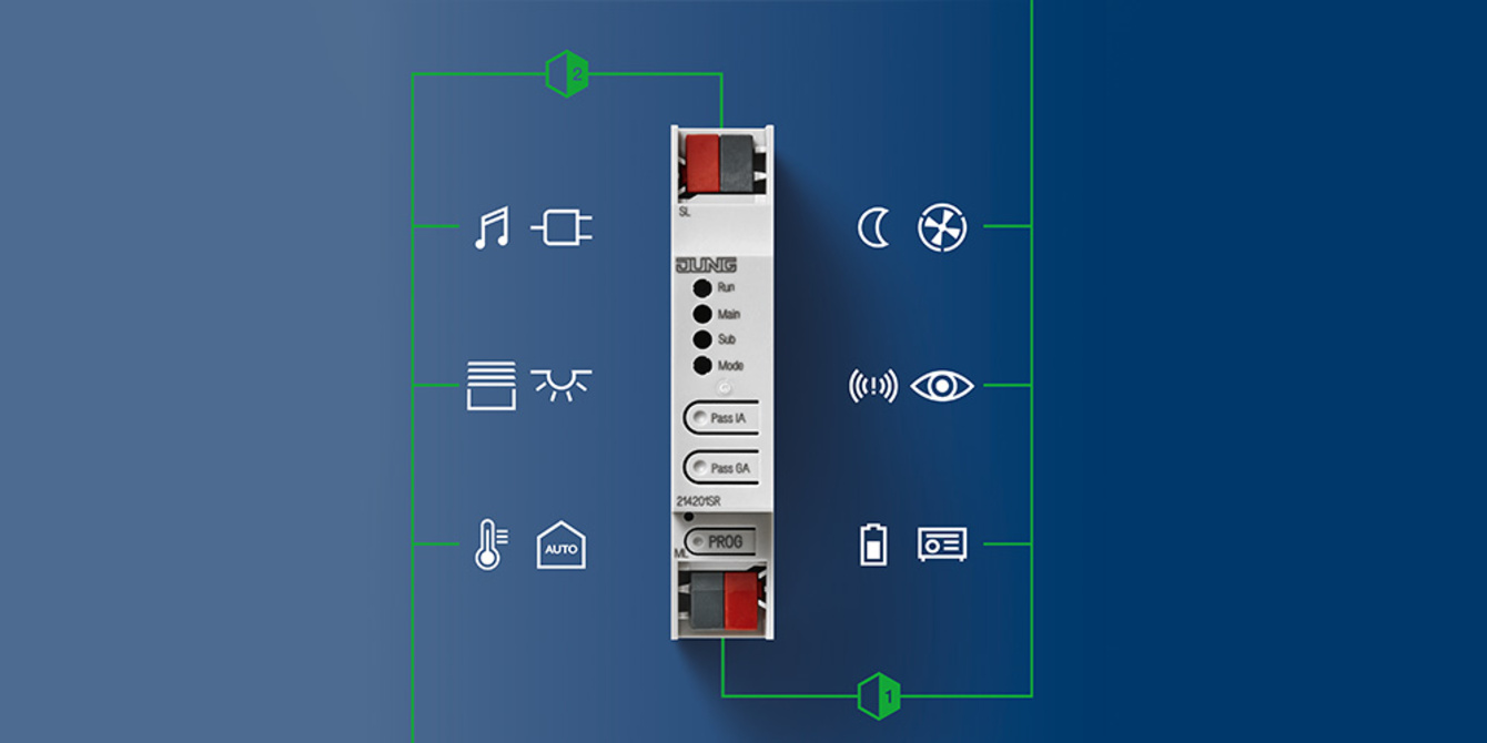 KNX Bereichs- und Linienkoppler bei GB Elektrotechnik GmbH in Nürnberg